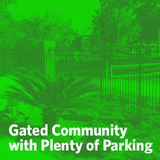 Gated Community with Plenty of Parking