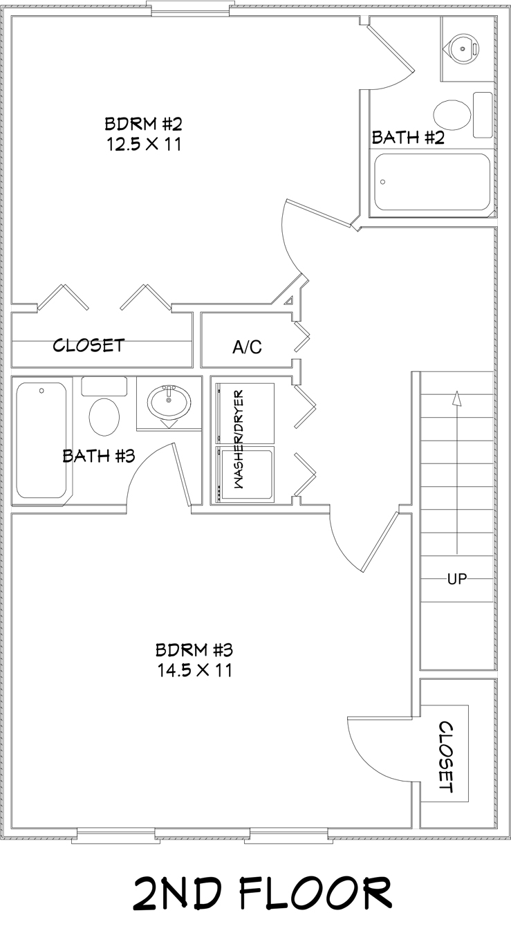 2nd Floor Floor Plans