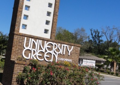 University Green Front Gate
